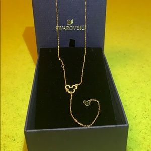 Swarovski Mickey Disney necklace